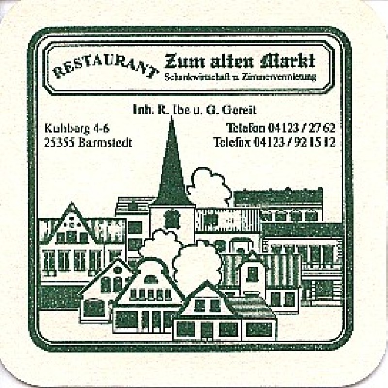 Bierdeckel (Zum alten Markt)