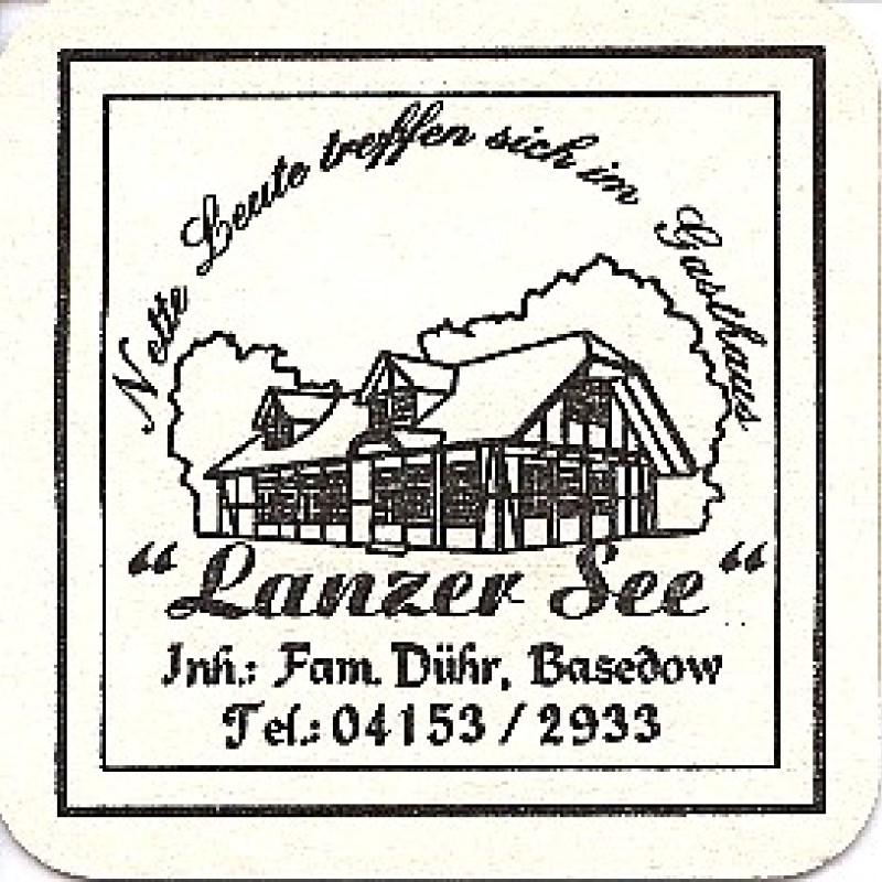 Bierdeckel (Lanzer See)