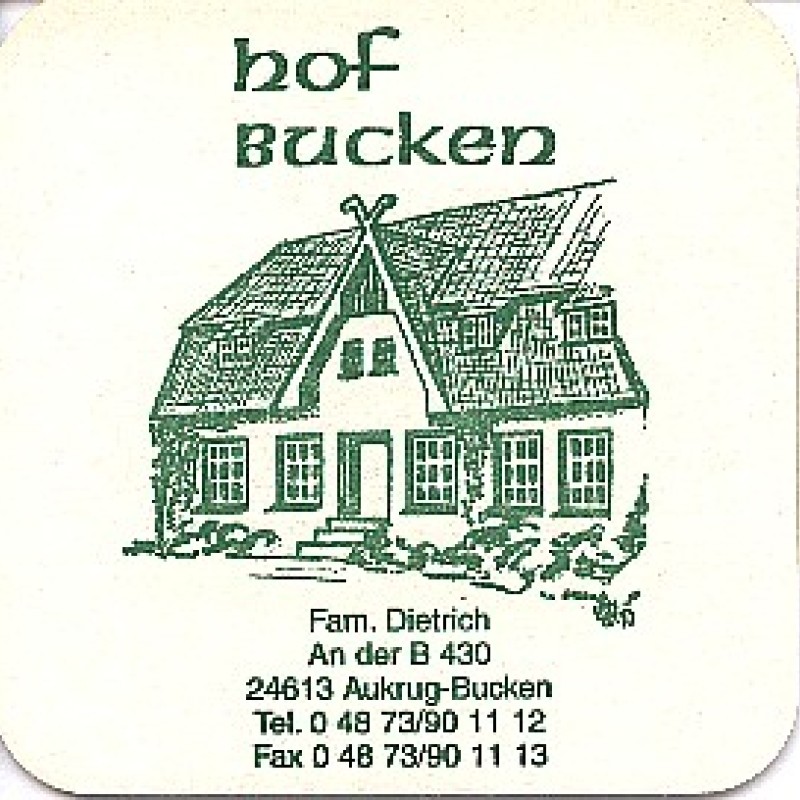 Bierdeckel (Hof Bucken)