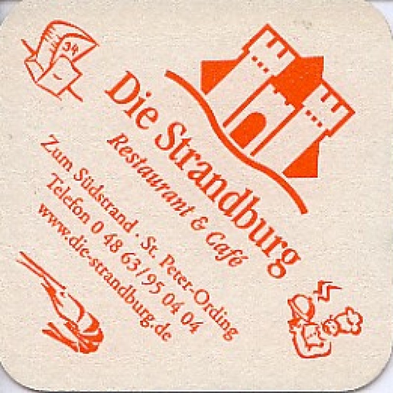 Bierdeckel (Die Strandburg)