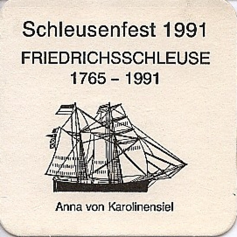 Bierdeckel (Schleusenfest)
