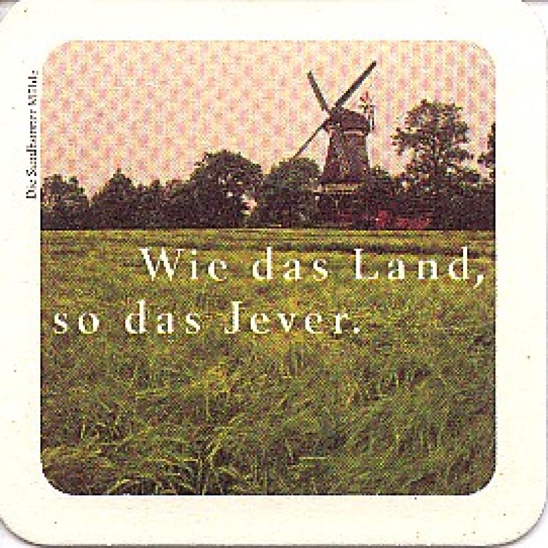 Bierdeckel (125 Jahre Wilhelmshaven)