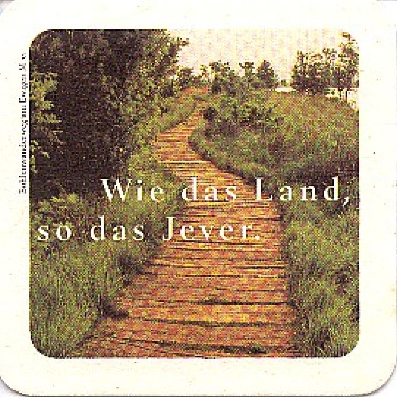 Bierdeckel (125 Jahre Wilhelmshaven)