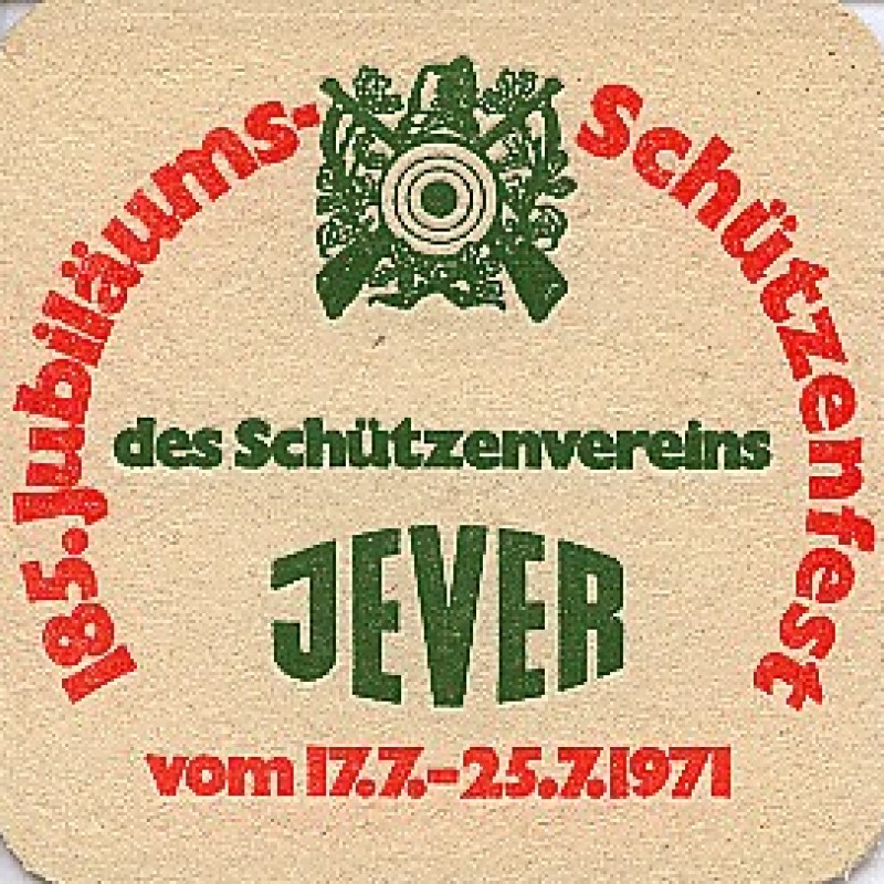 Bierdeckel (Festwoche der Stadt Jever)