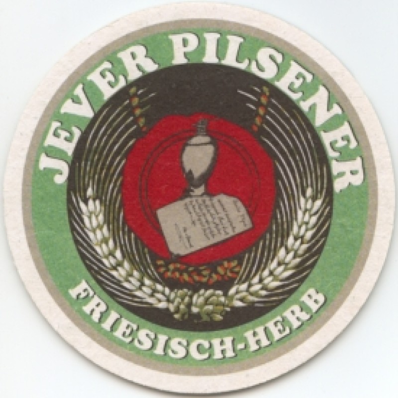 Bierdeckel (160 Jahre Jever)