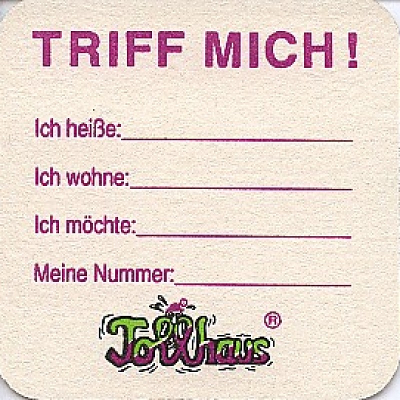 Bierdeckel (Tollhaus)