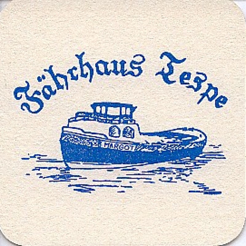 Bierdeckel (F&auml;hrhaus Tespe)
