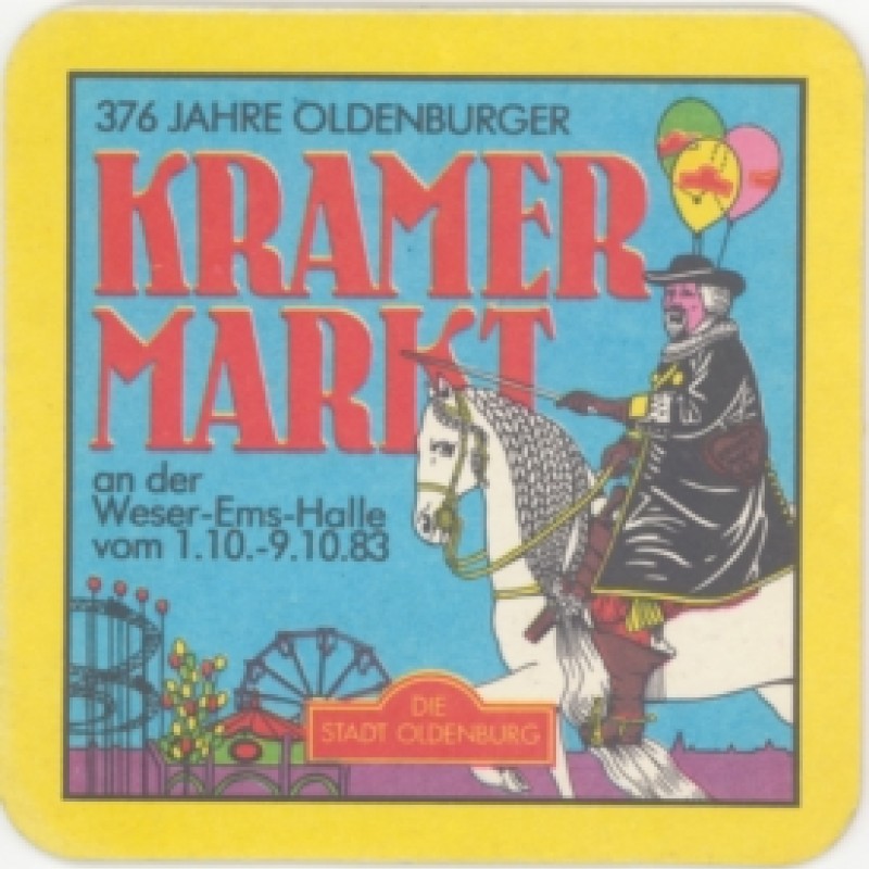 Bierdeckel (Oldenburger Kramermarkt)