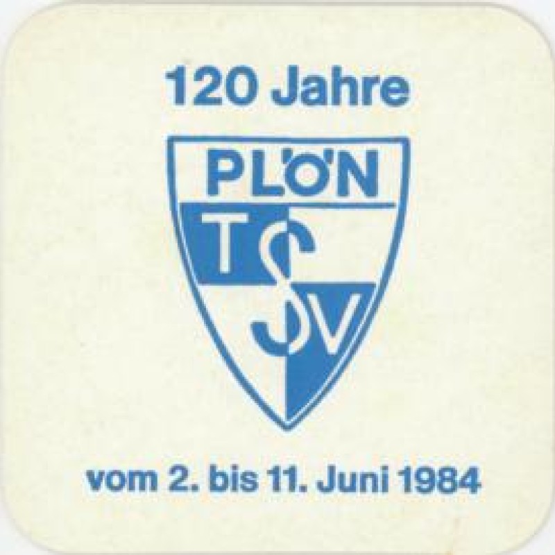 Bierdeckel (120 Jahre TSV Pl&ouml;n)