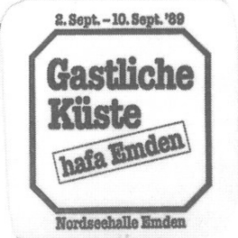 Bierdeckel (hafa Emden)