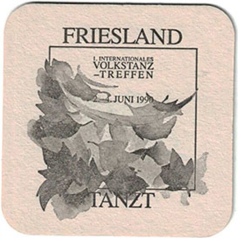 Bierdeckel (1. Internationales Volkstanz-Treffen)