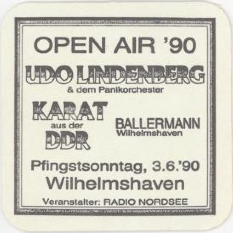 Bierdeckel (Open Air '90)
