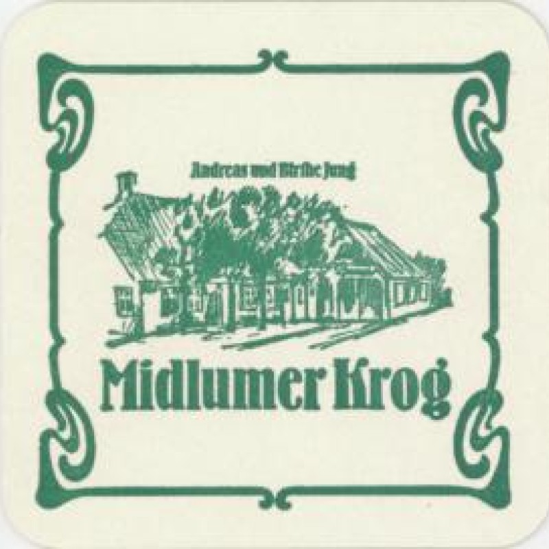 Bierdeckel (Midlumer Krog)
