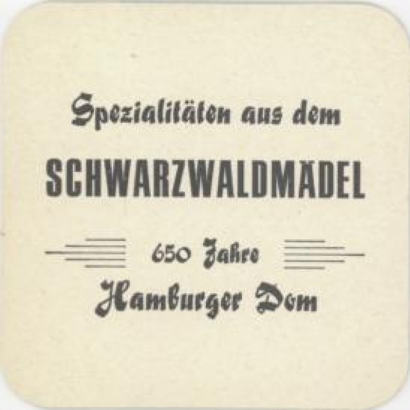 Bierdeckel (Hamburger Dom)