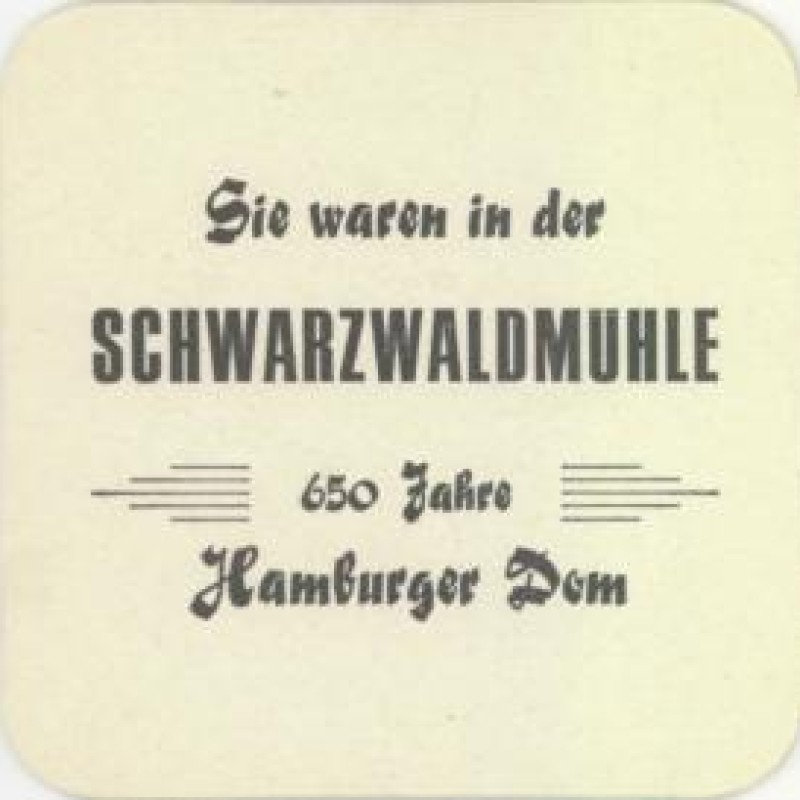 Bierdeckel (Hamburger Dom)
