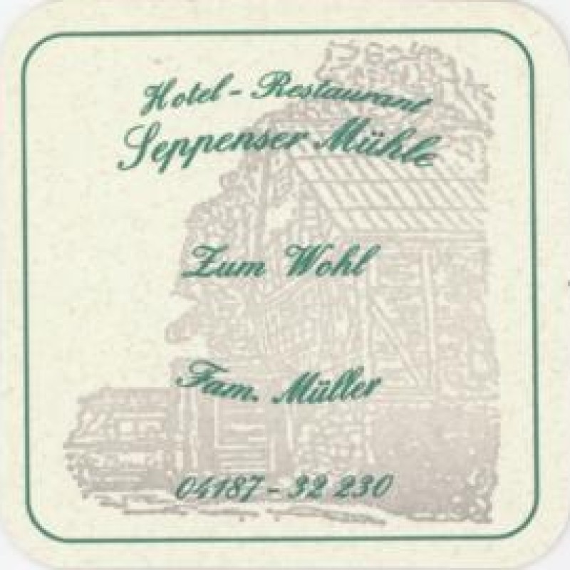Bierdeckel (Seppenser M&uuml;hle)