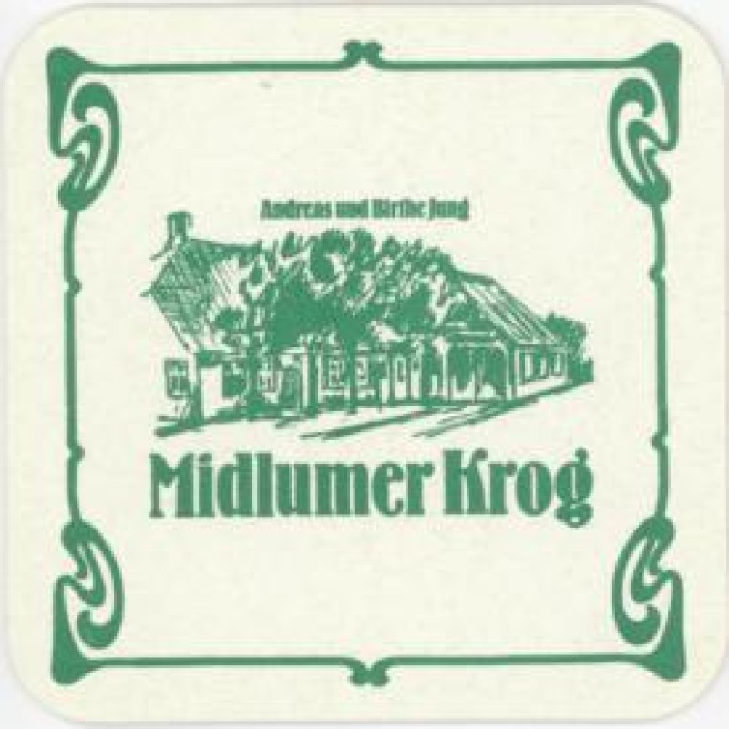 Bierdeckel (Midlumer Krog)