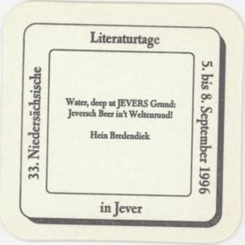 Bierdeckel (Nieders&auml;chsische Literaturtage)