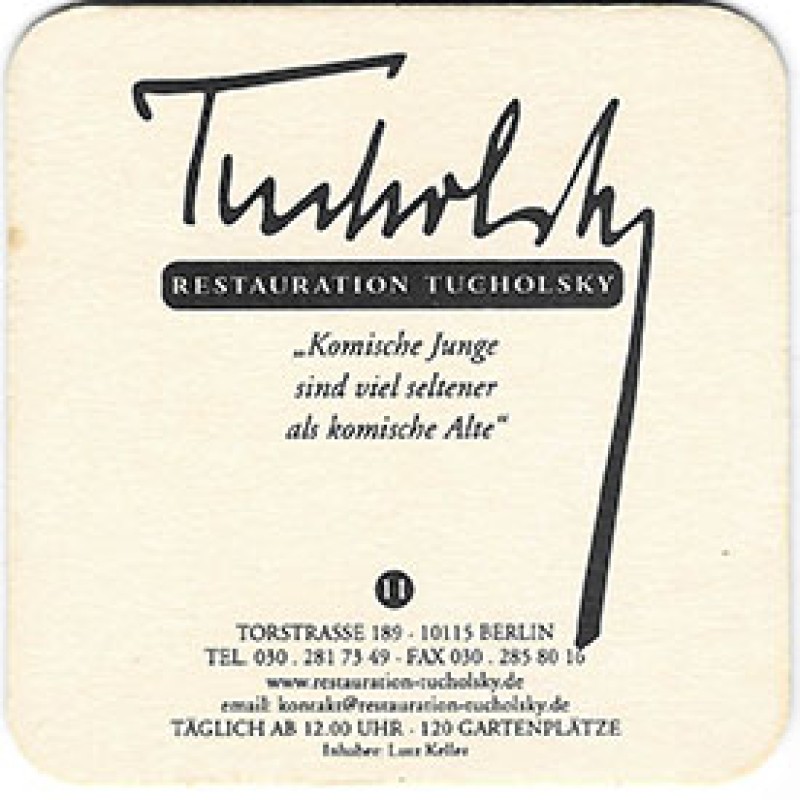 Bierdeckel (Tucholsky)