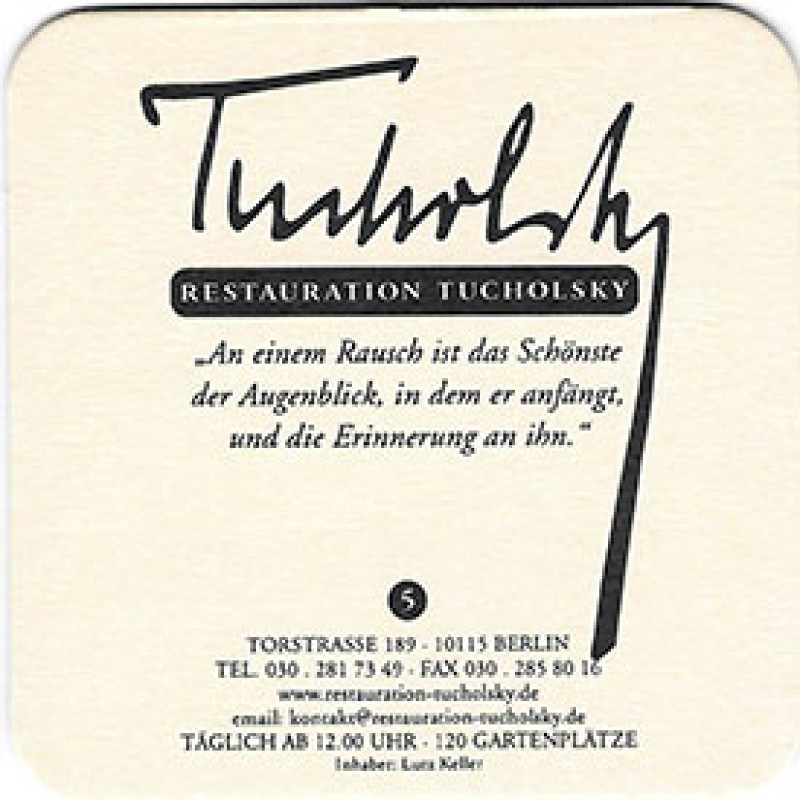 Bierdeckel (Tucholsky)