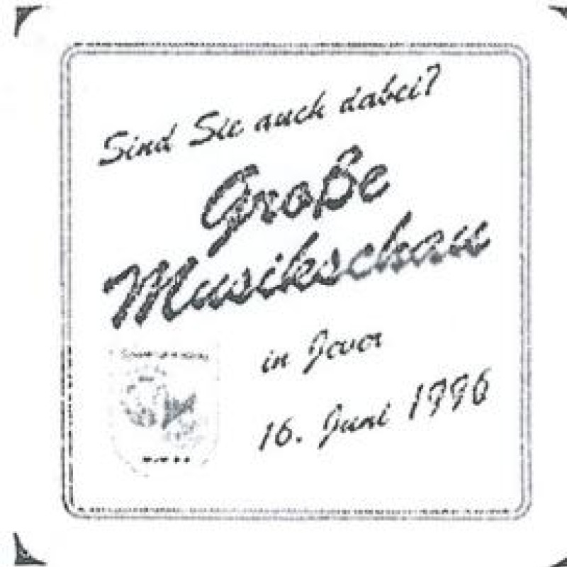 Bierdeckel (Musikschau Jever)