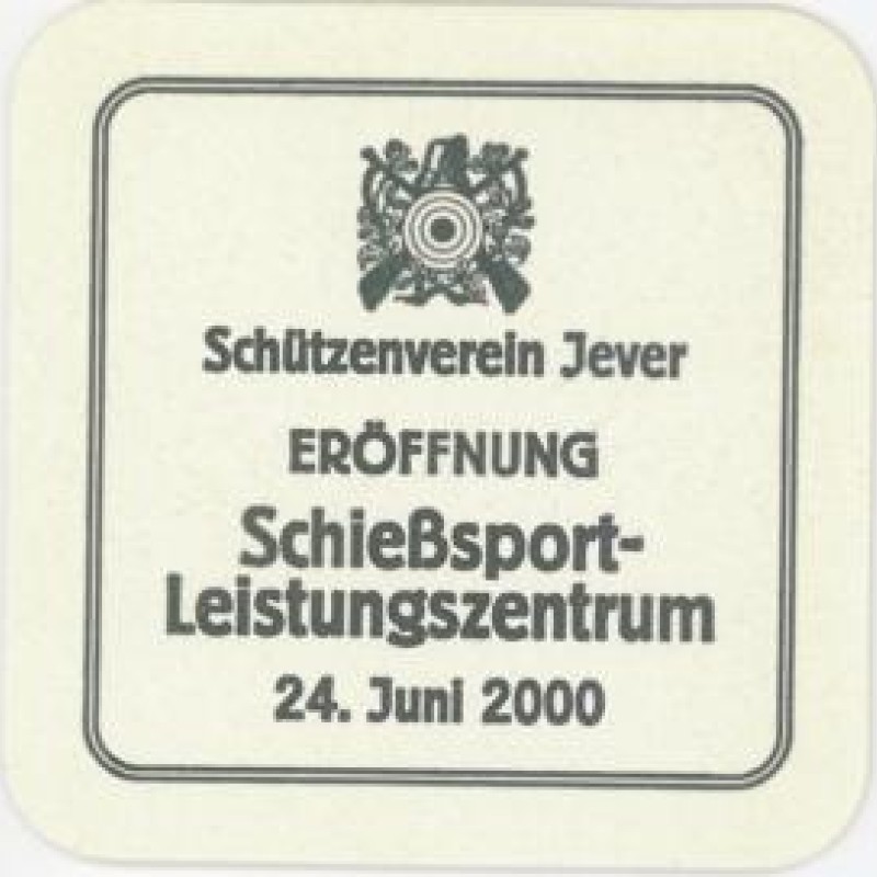 Bierdeckel (Er&ouml;ffnung Schie&szlig;sport-Leistungszentrum)