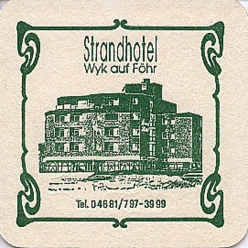 Bierdeckel (Strand-Hotel)
