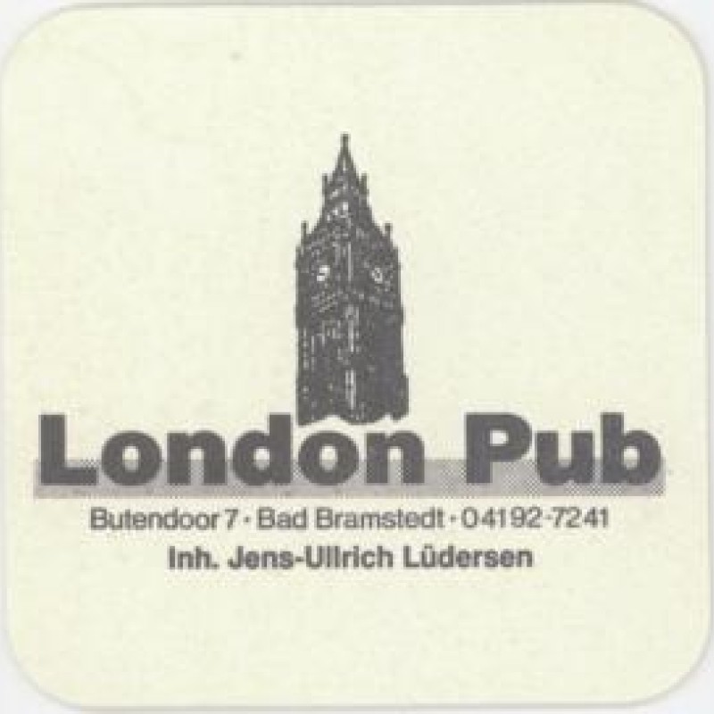 Bierdeckel (London-Pub)