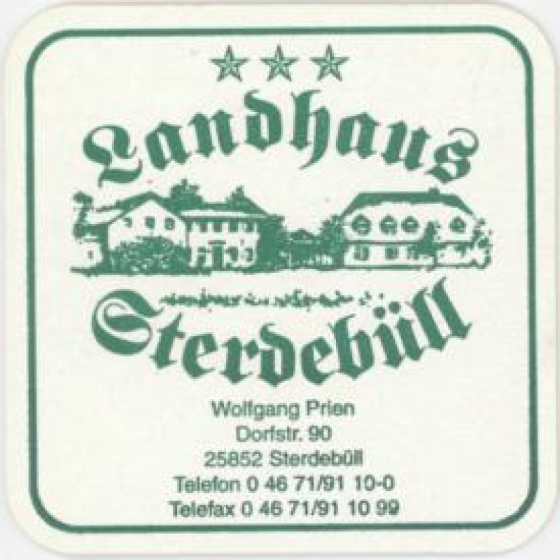 Bierdeckel (Landhaus Sterdeb&uuml;ll)