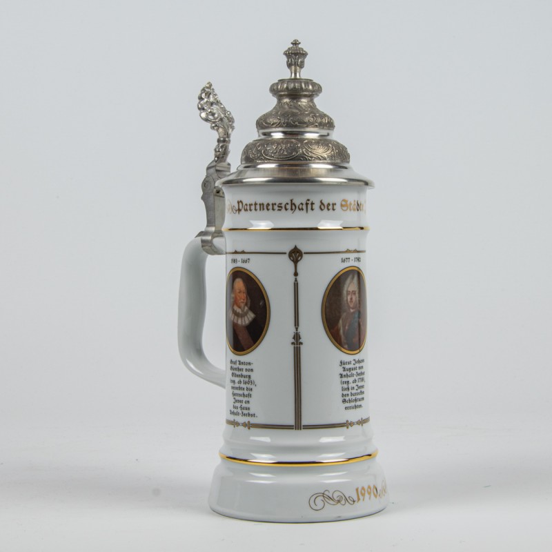 Krug (0,50l St&auml;dtepartnerschaft Zerbst und Jever)