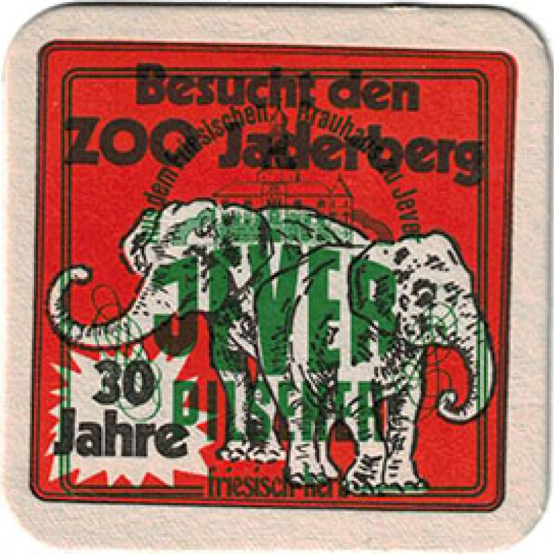 Bierdeckel (30 Jahre Zoo Jaderberg)