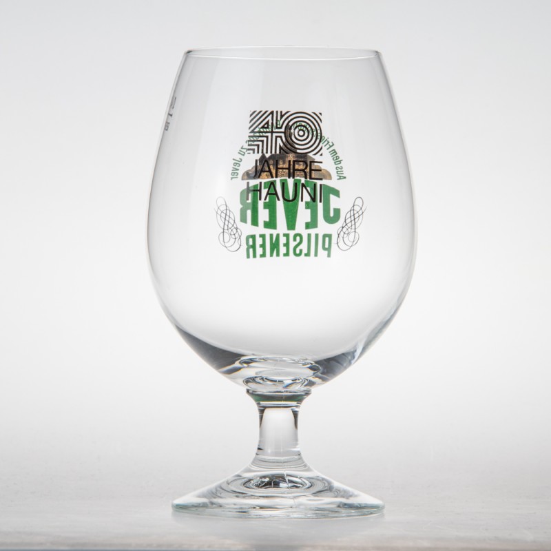 Glas (0,40l 40 Jahre Hauni)
