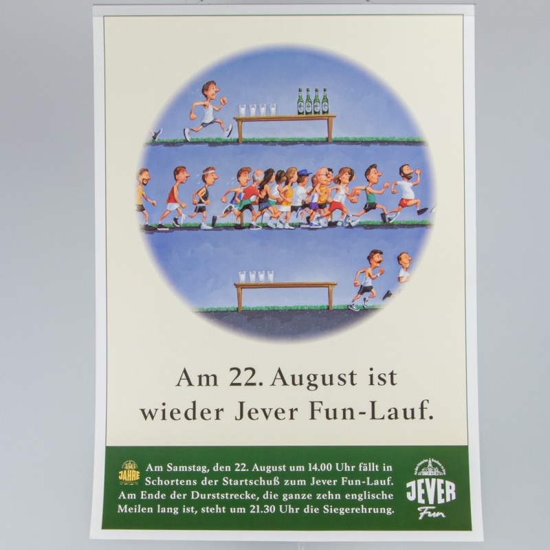 Plakat (Jever-Fun-Lauf)