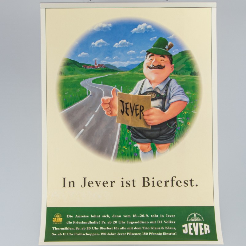 Plakat (150 Jahre Friesisches Brauhaus zu Jever)