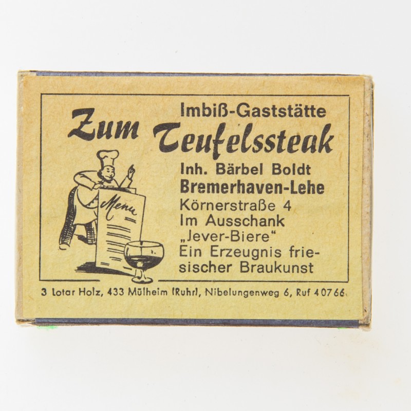 Streichh&ouml;lzer (Zum Teufelssteak)