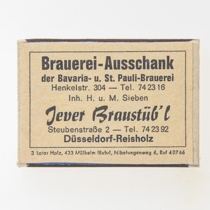 Streichh&ouml;lzer (Brauerei-Ausschank)