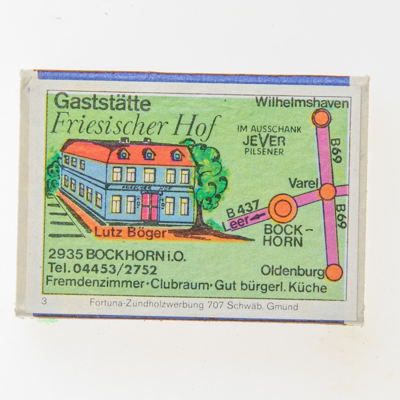 Streichh&ouml;lzer (Friesischer Hof)