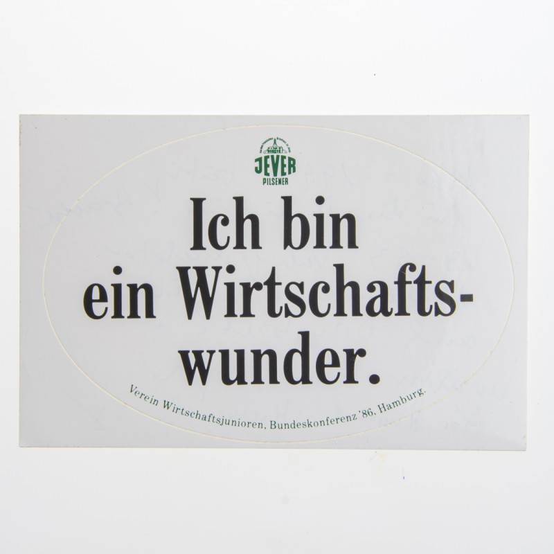 Aufkleber (Bundeskonferenz Verein der Wirtschaftsjunioren)