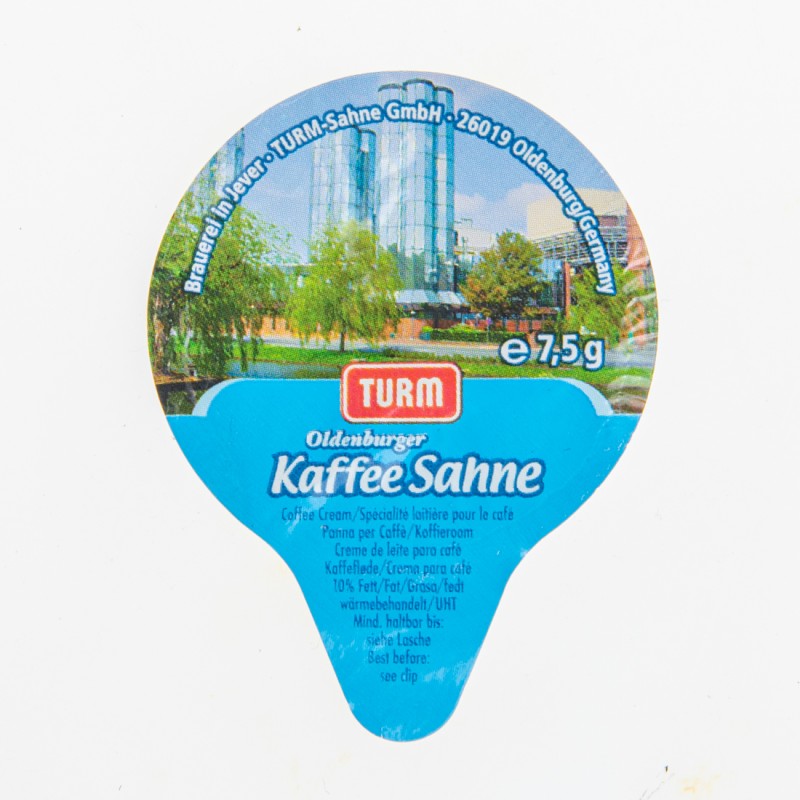 Kaffeesahne-Folie