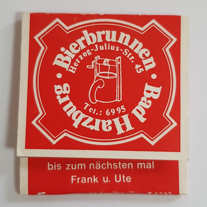 Streichh&ouml;lzer (Bierbrunnen)