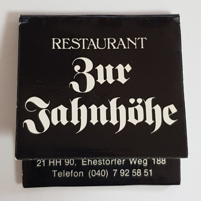 Streichh&ouml;lzer (Zur Jahnh&ouml;he)